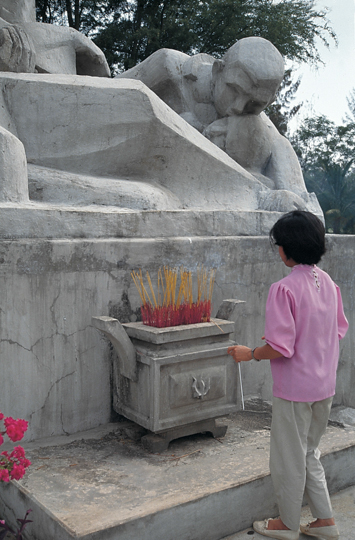 Ms Huong at My Lai, 1993